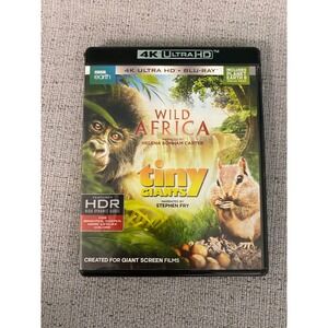Wild Africa Tiny Giants 4K Ultra HD + Blu-Ray BBC Earth Documentary